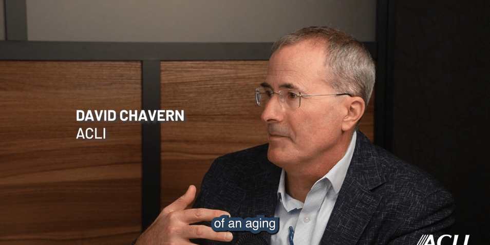 David Chavern on Camera.